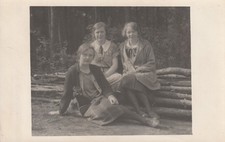 Photo Postcard Beautiful Girls