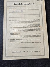 BMW 1600 -3 85 PS 1968 Fahrzeugschein Sammlung 3