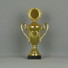 Henkelpokal PVC / 29cm / gold
