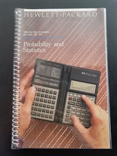 Probability and Statistics Hewlett Packard HP 28C Manual Scientific Calculator