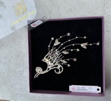 Haarschmuck versilbert v. Emmerling Hochzeit Haarstecker Brautschmuck