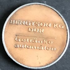 Medaille Bengtson KG DDR Getränke Automaten Mocca Krone ca. 20 mm
