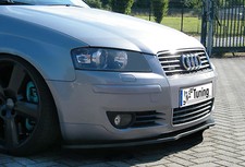 Spoilerschwert Frontspoiler Lippe Cuplippe aus ABS Audi A3 8P Sportback mit ABE