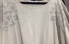 Damen Shirt Langarm Gr. 58/60