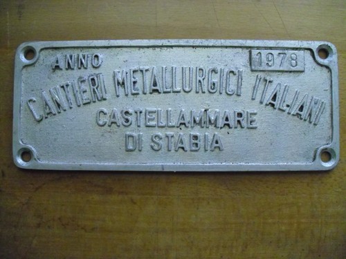 Waggonschild catieri - -,