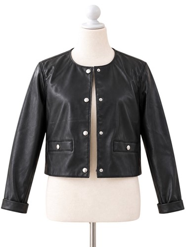 Damen jacke l schwarz - l,