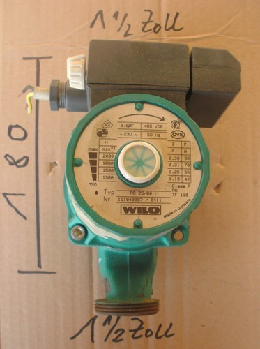 Wilo 60r 180mm - wilo, 25/60r
