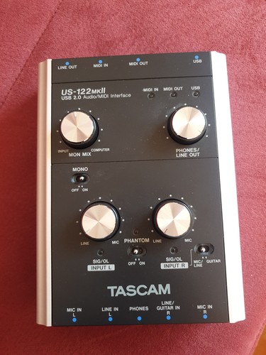 Tascam 122 2 - us-122, mk
