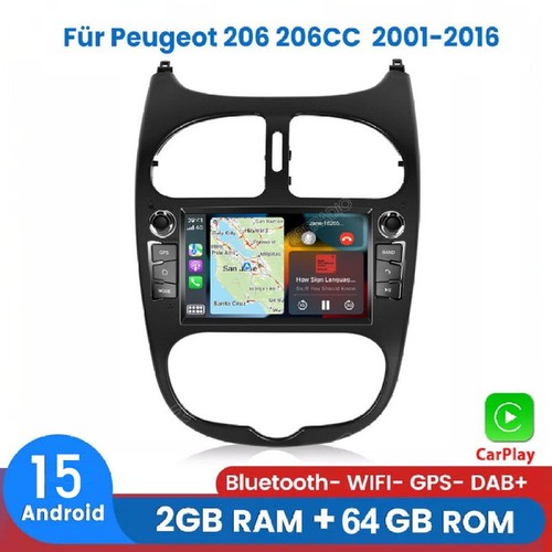 Für peugeot 206 206cc - 206,