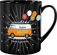 Sheepworld - 47592- Kaffeebecher, Einfach machen ... , Steingut, 450ml