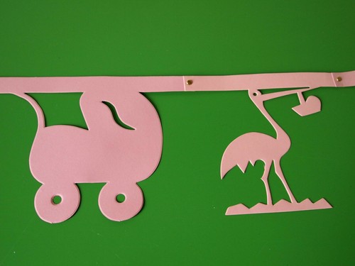 Girlande kinderwagen - , +