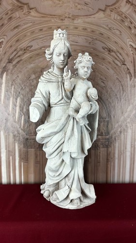 Neo gotik heiligenfigur - gotik,