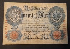 Reichsbanknote  20 Mark