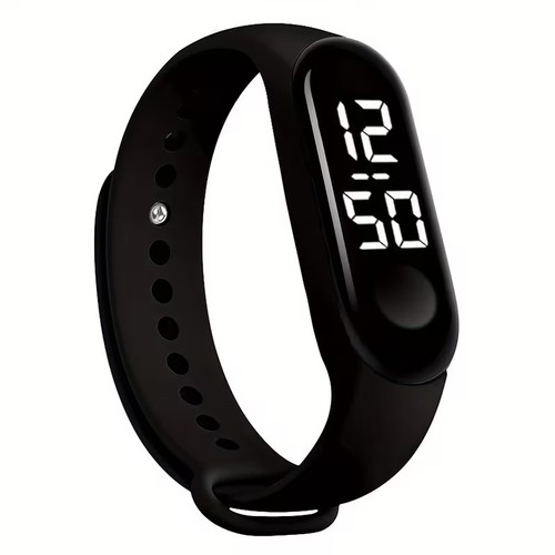 Led digital touch uhr kinder - led,
