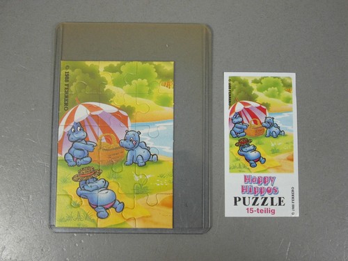 Puzzle happy hippos 1988 l - happy,