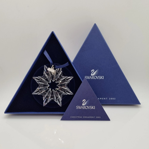 Swarovski weihnachtsstern 2003 - weihnachtsstern,