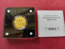 Goldmedaille Deutsche Geld in