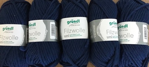 Filzwolle uni - (kg/48€),