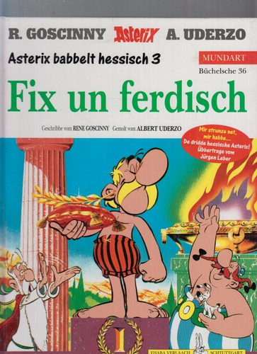 Asterix mundart in - in, 1