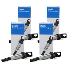 4x DELPHI GN10476-12B1 Zündspule für BMW 1er E81-88 3er E90-93 E60 E61 N43 N46