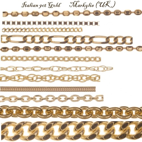 Goldkette collier 375 gepunzt - collier,
