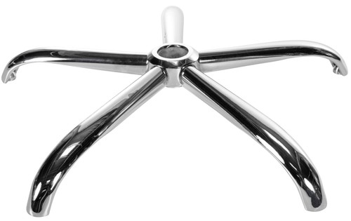 Fußkreuz rund chrom drehkreuz - chrom,