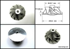 Turbocharger compressor wheel