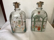 Holmegaard 2 Weihnachtsflaschen  Weihnachten