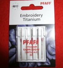 Pfaff Sticknadeln Titanium