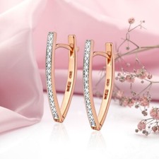 14kt Gold Rose Rotgold 585