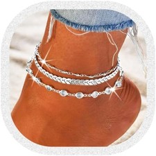 Boho Fussketten für Frauen