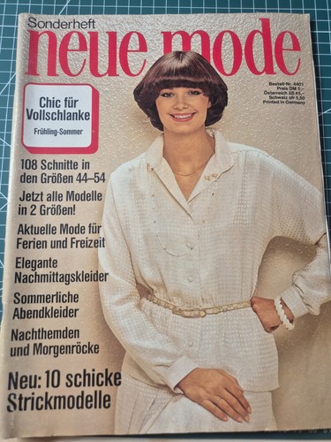 Zeitschrift neue mode - zeitschrift, mode"