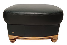 Lederhocker aus Echtleder