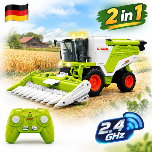 Spielzeug mähdrescher 1 - mähdrescher, in