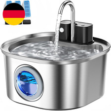 Edelstahl-Katzenbrunnen Mit