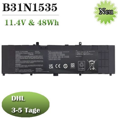 B31n1535 akku für - ✅b31n1535, asus