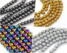 Hematite perlen mm kugel - hematite,