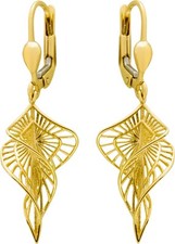 Ohrhänger Gelbgold 333 8