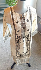 Indisches Gewand, 3 teilig,  Kleid mit Hose und Tuch