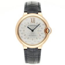 CARTIER BALLON BLEU 36MM 18KT. ROSEGOLD WGBB0053 DIAMONDS FULL SET