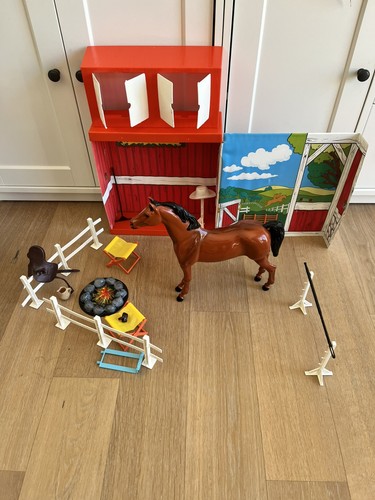 Mattel barbie pferde stall - barbie,