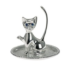 Ringhalter Katze mit Schale