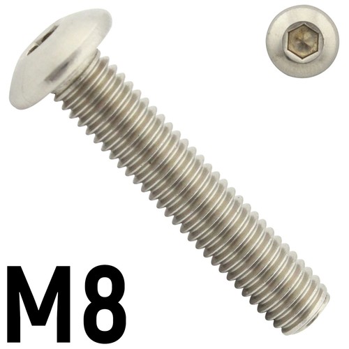 Linsenschrauben iso 7380 1 - m8,