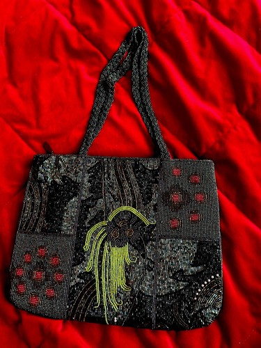 Vintage kleine abendhandtasche - vintage,
