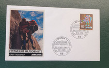 erstagsbrief , "freiwillige hilfsdienste" , sonderstempel bonn  vom 21.9.1970