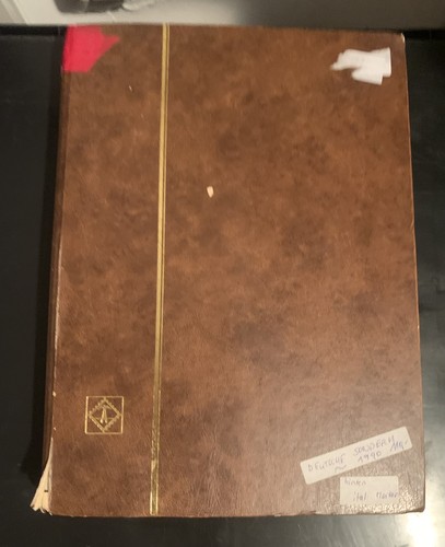 Briefmarkenalbum braun von