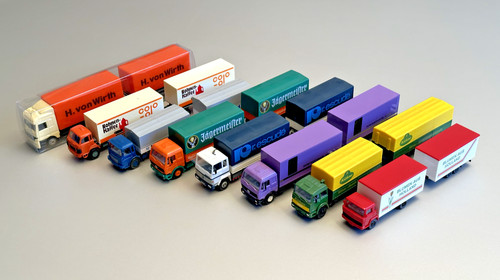 Modellbahn konvolut lkw - h0,