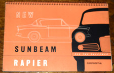 SUNBEAM RAPIER SERIE II 1958