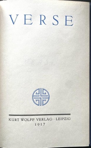 Verse ernst ludwig - verse.,