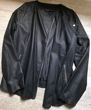 ?Esmara *Damen* Bikerstyle Lederimitat Jacke *Gr. 42* schwarz * Neu o. Etikett!